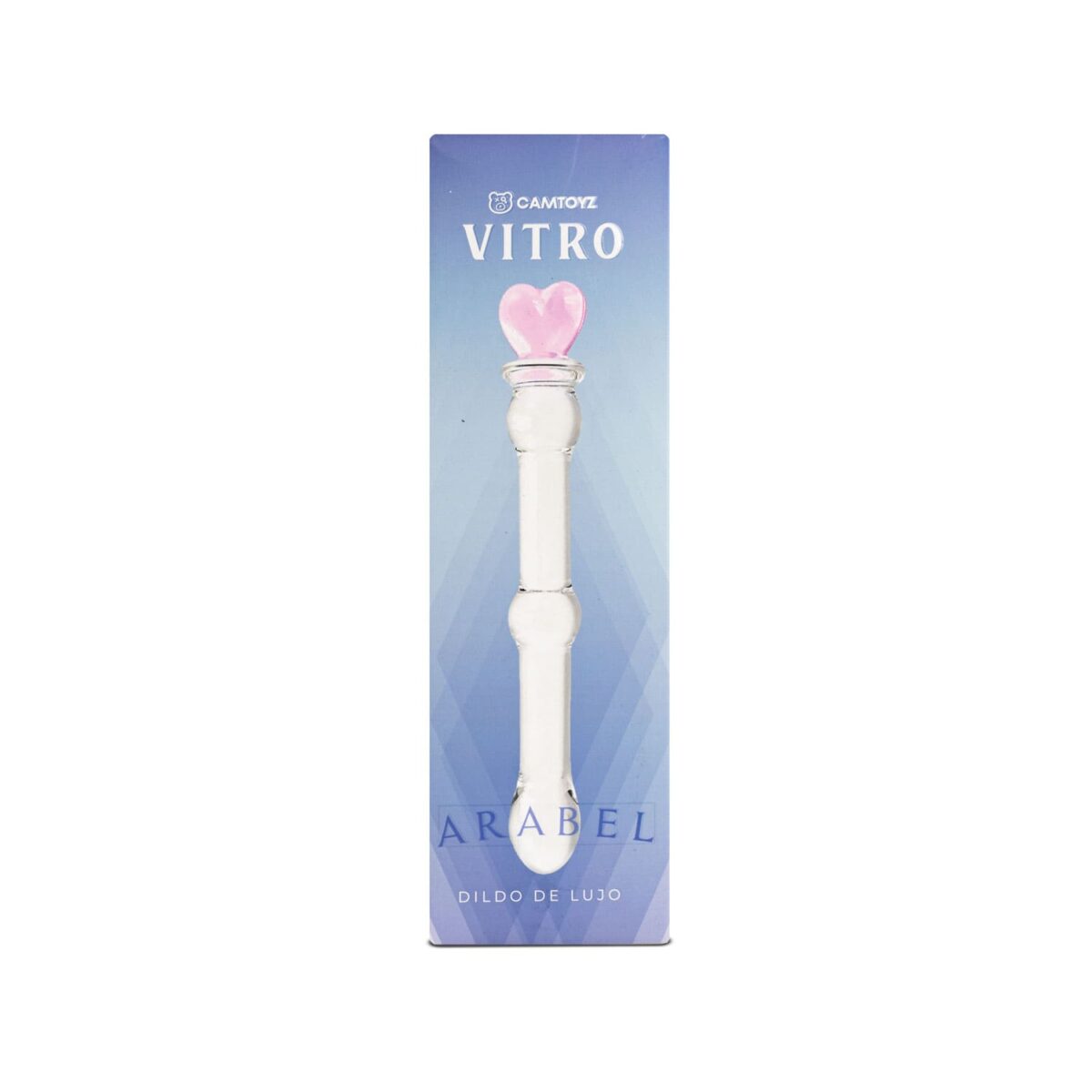 VITRO DILDO DE VIDRIO ARABEL 17 CM