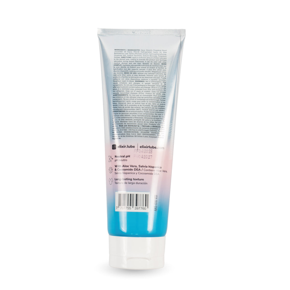 LUBRICANTE ELIXIR CUM PIEL SENSIBLE 250ML