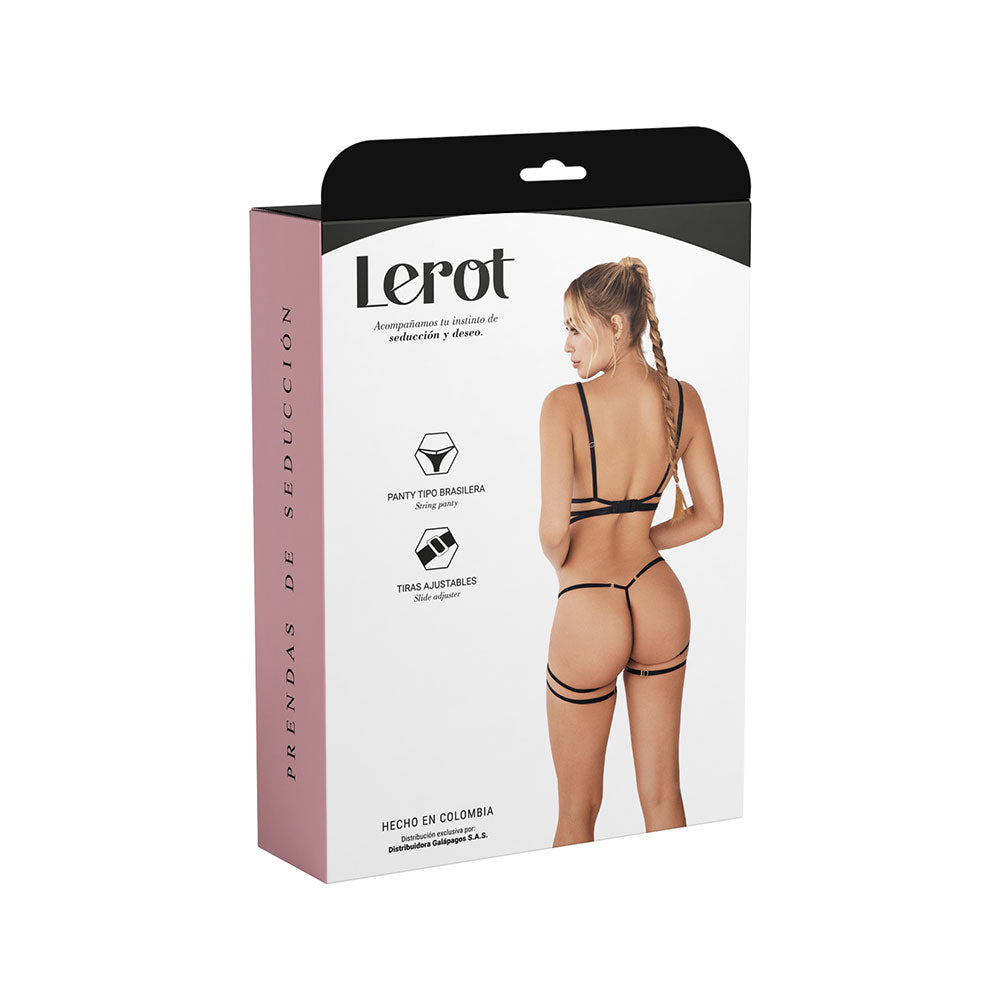 CONJUNTO LENCERÍA LEROT ILONA S-M y M-L