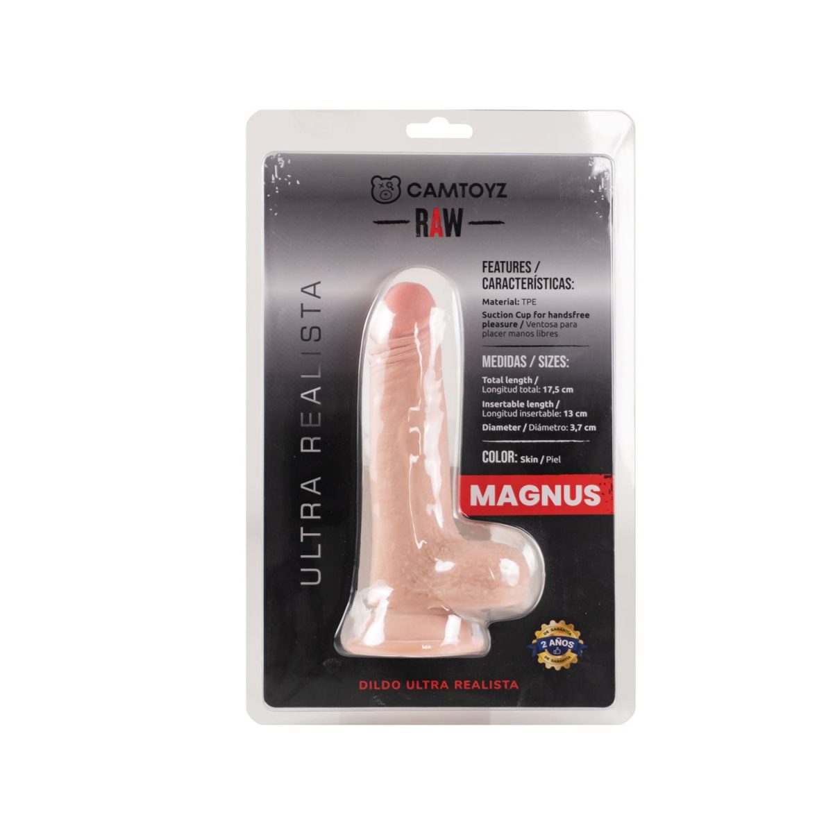 DILDO MAGNUS RAW ULTRA REALISTA