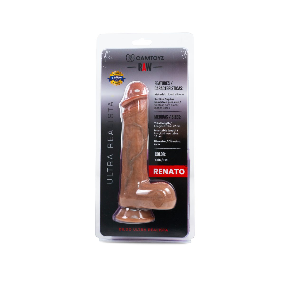DILDO RAW RENATO ULTRA REALISTA
