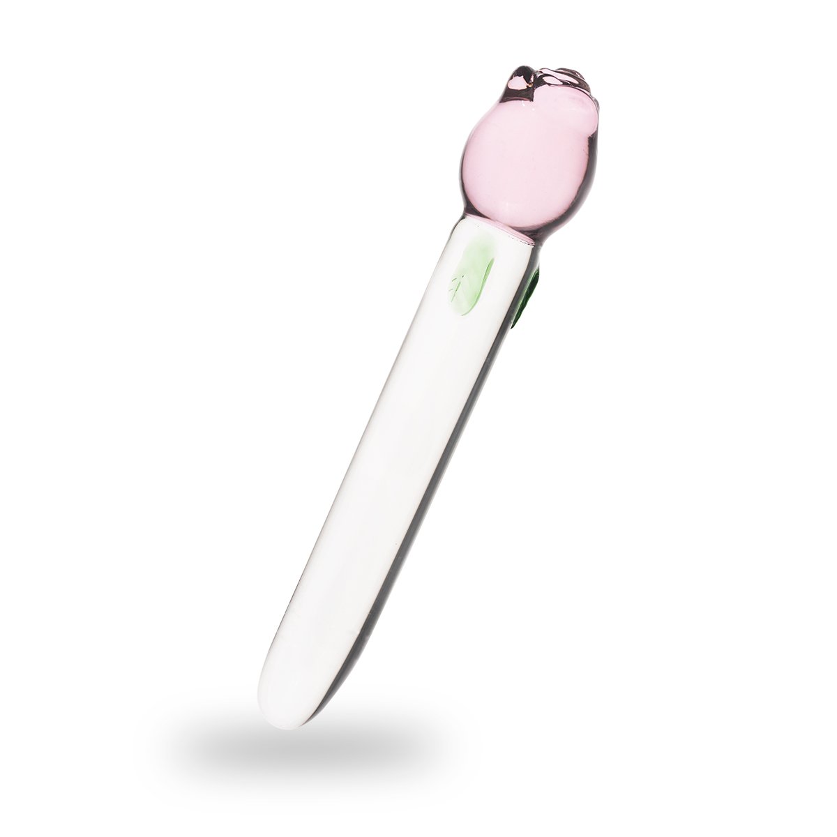 DILDO DE VIDRIO FLOR 20 CM