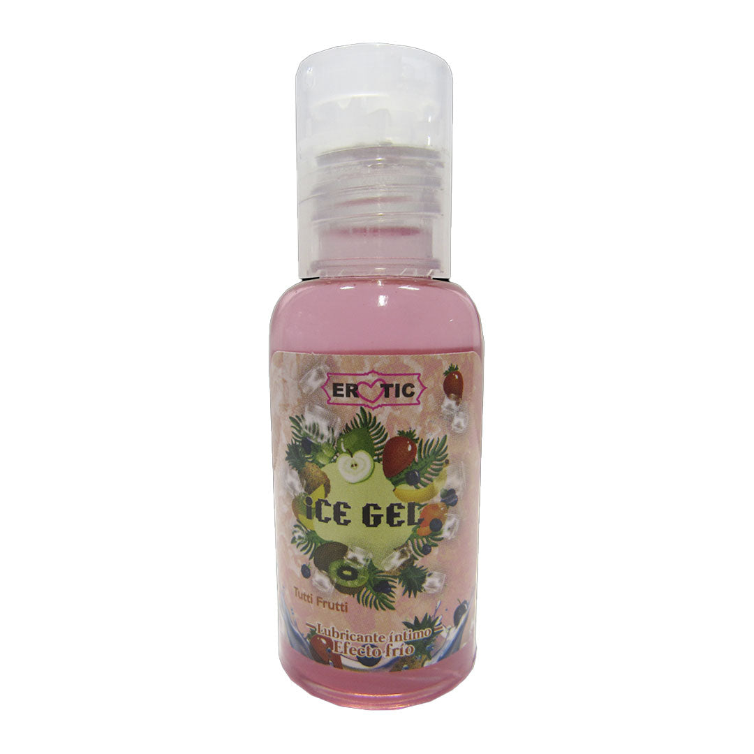 LUBRICANTE EROTIC ICE DOBLE EFECTO CON SABOR 40ML