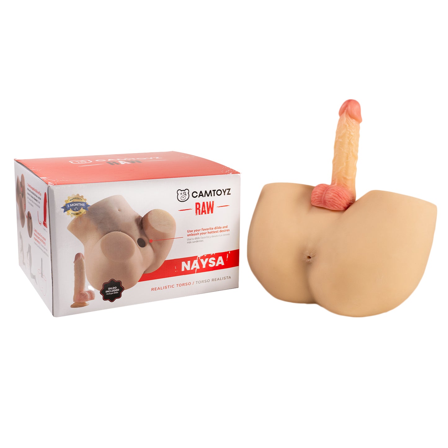 TORSO MASTURBADOR REALISTA NAYSA