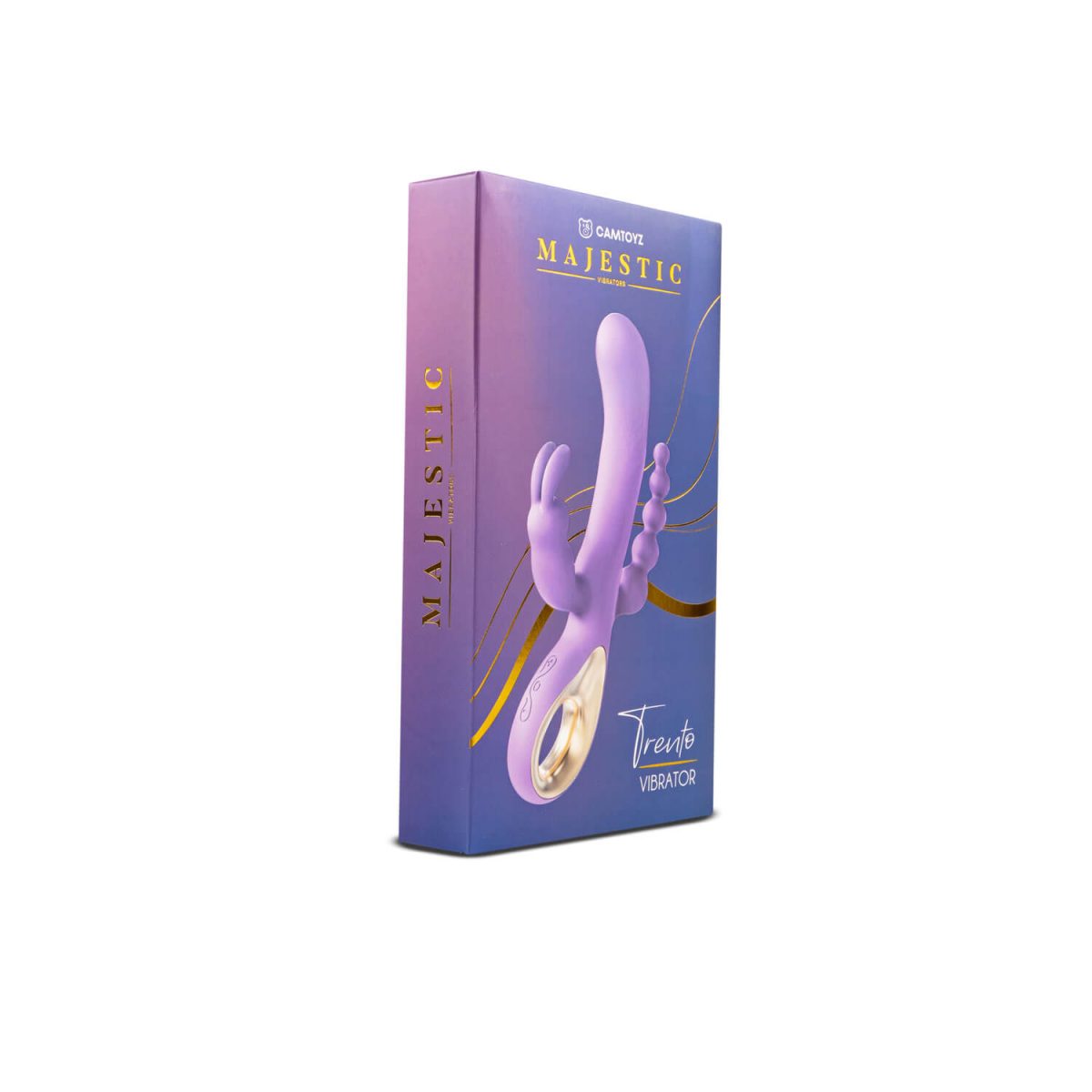 VIBRADOR TRIPLE ESTIMULACION TRENTO MAJESTIC