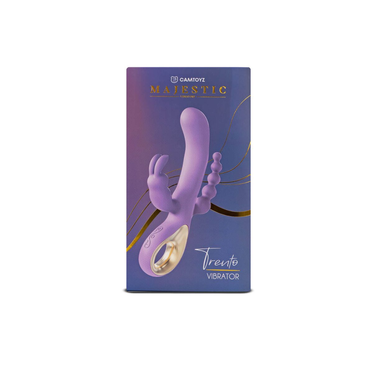 VIBRADOR TRIPLE ESTIMULACION TRENTO MAJESTIC
