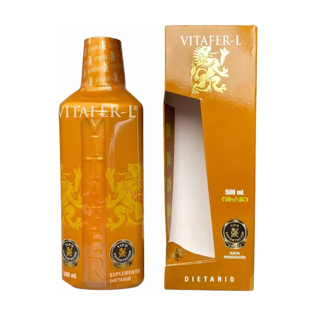 JARABE VITAFER-L GOLD POTENCIALIZADOR MASCULINO Y FEMENINO