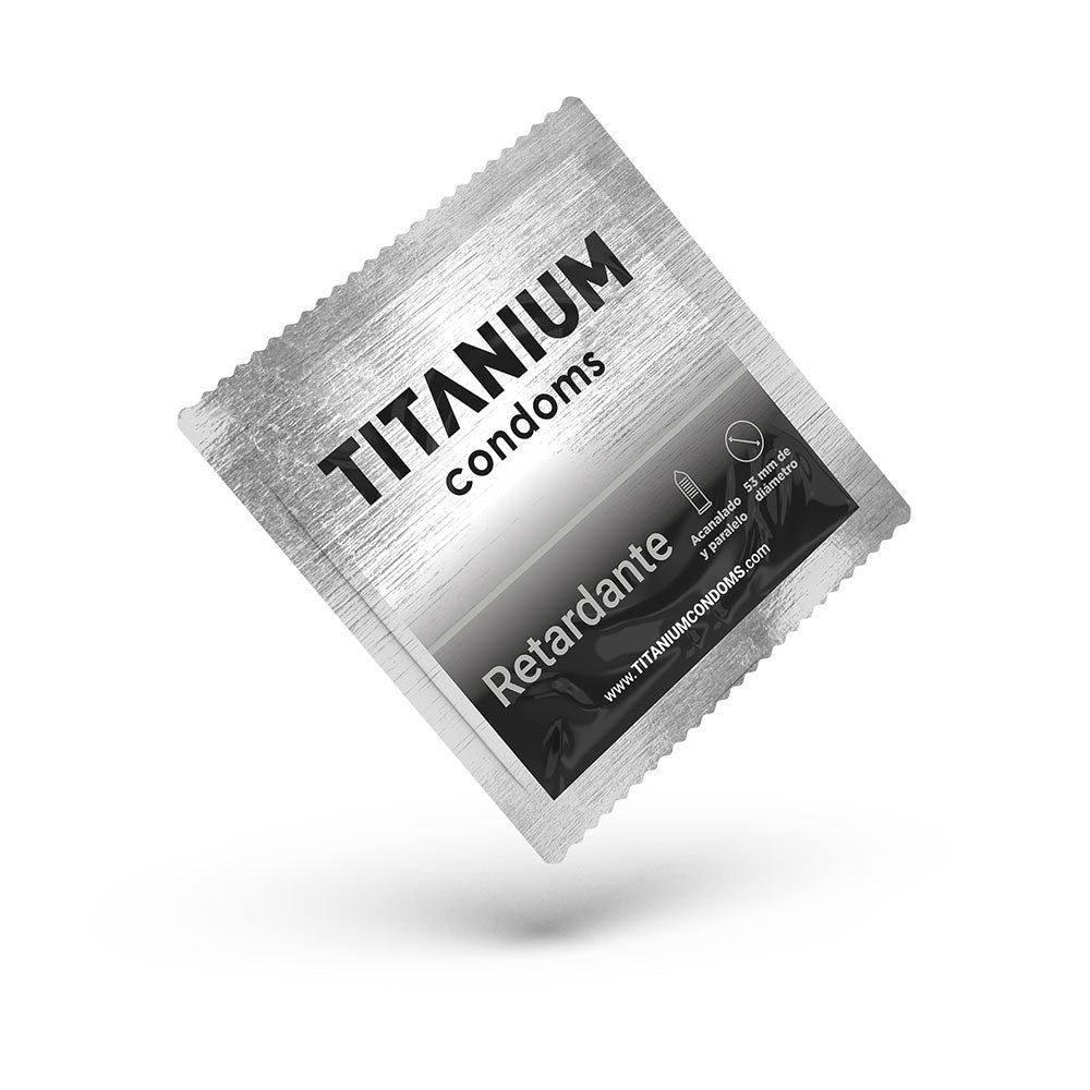 CONDONES TITANIUM RETARDANTE