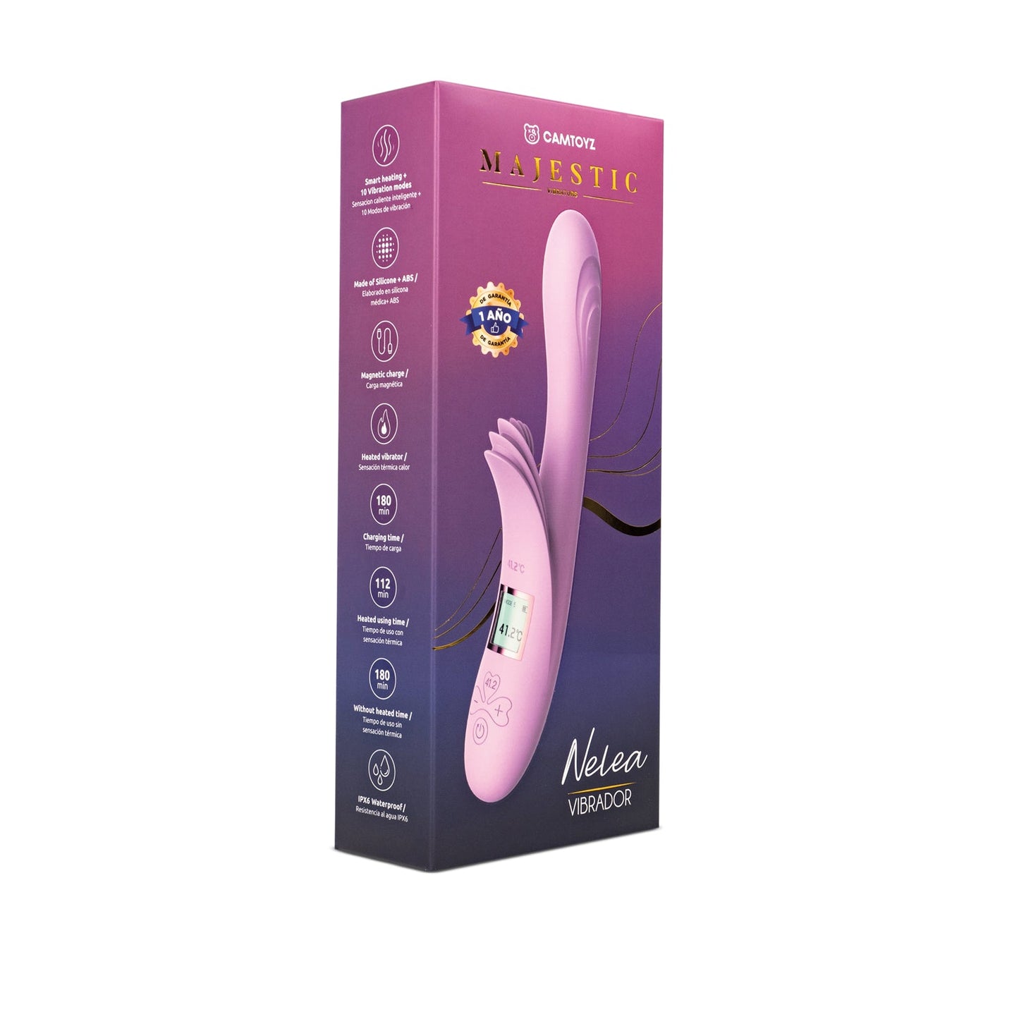 VIBRADOR DOBLE NELEA