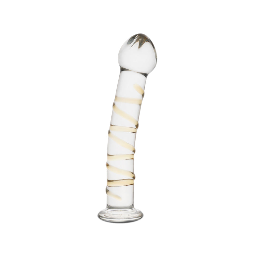 DILDO DE VIDRIO RAYMOND 19 CM