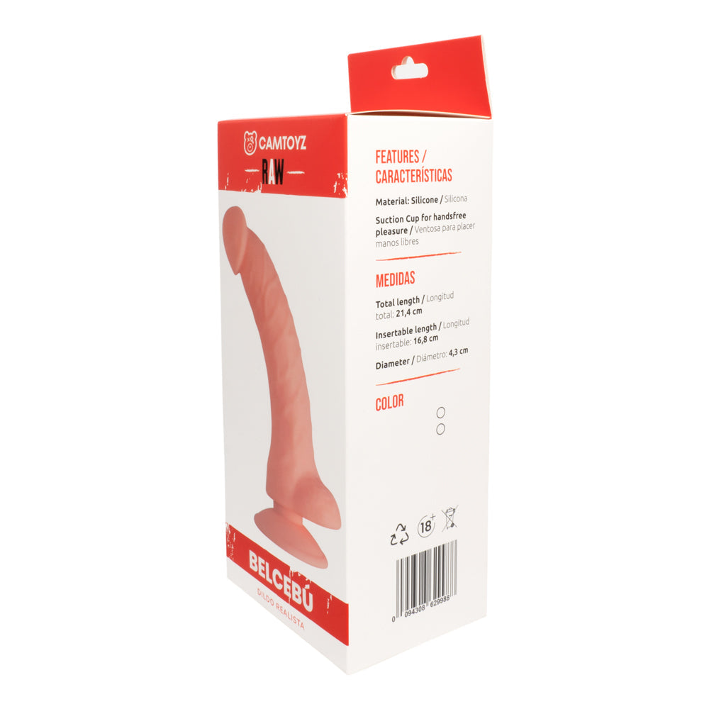 DILDO REALISTA BELCEBÚ 21.4 CM