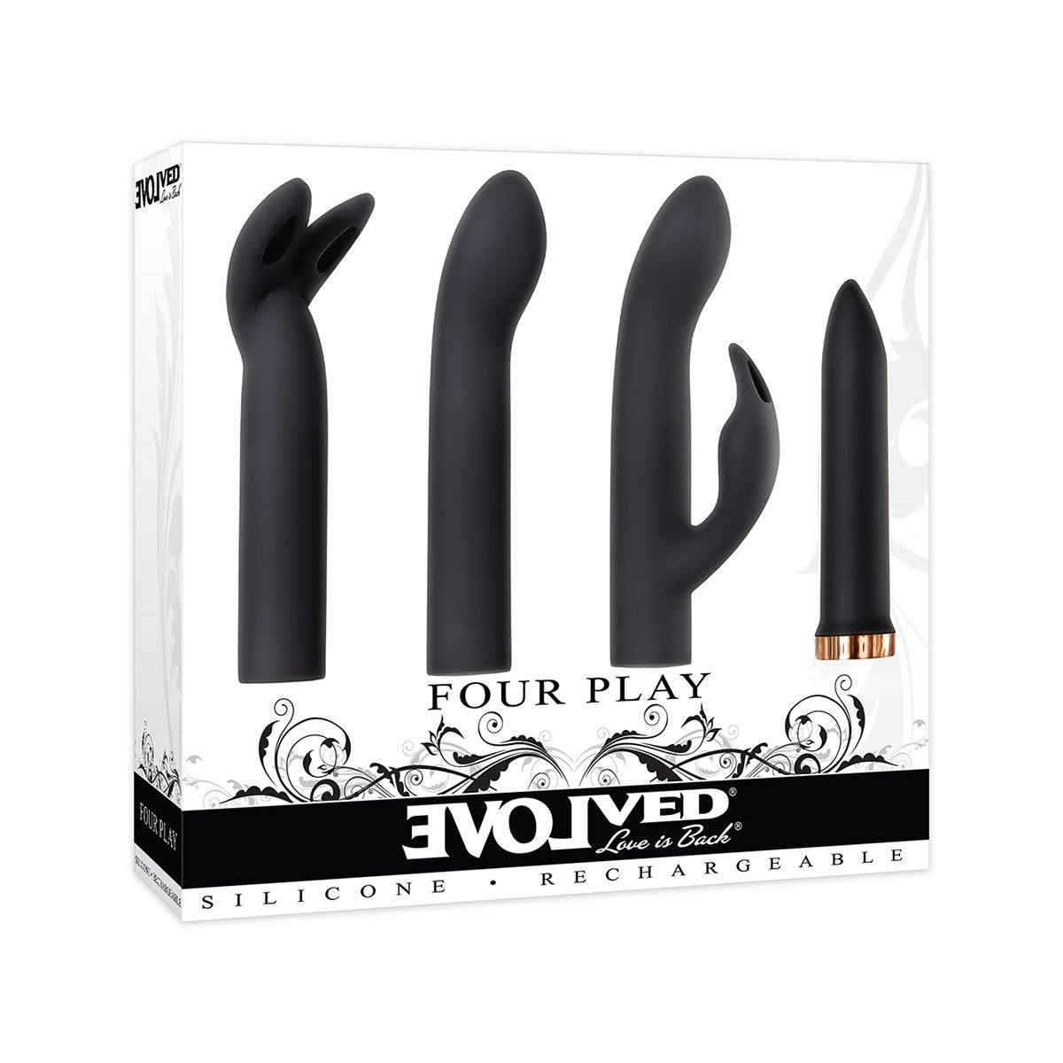 VIBRADOR EVOLVED CUATRO JUEGOS