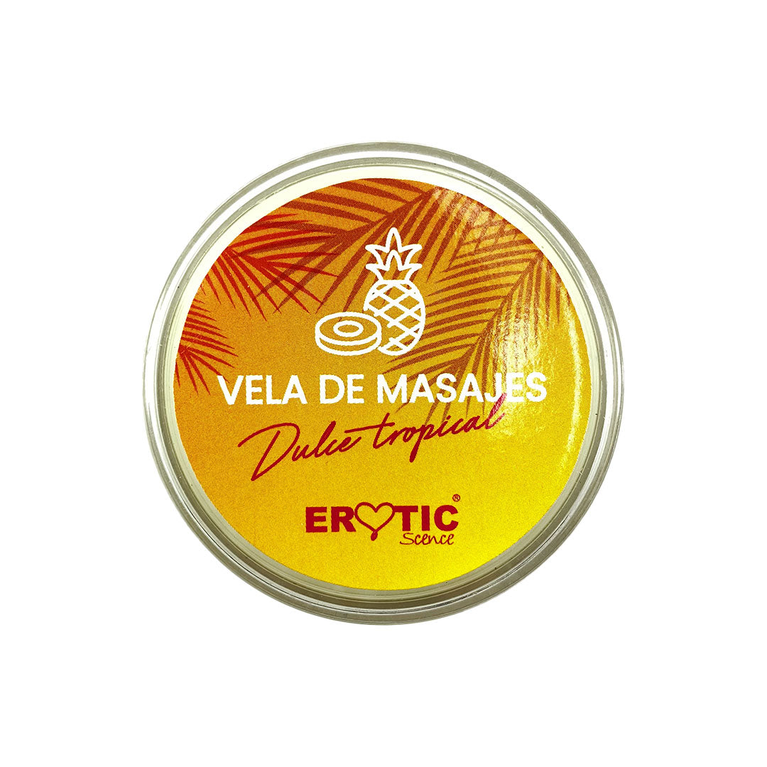 VELA PARA MASAJE EROTIC DULCE TROPICAL