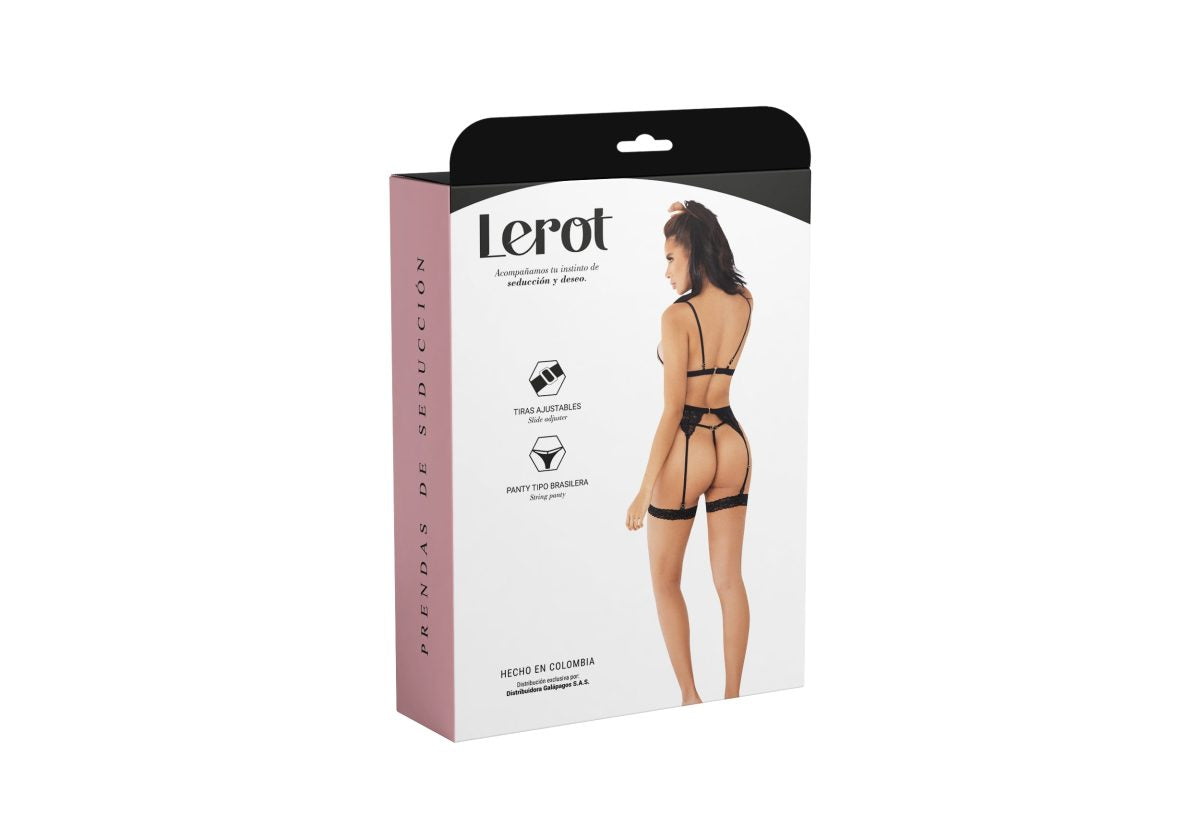 CONJUNTO LENCERÍA LEROT ELA XXS
