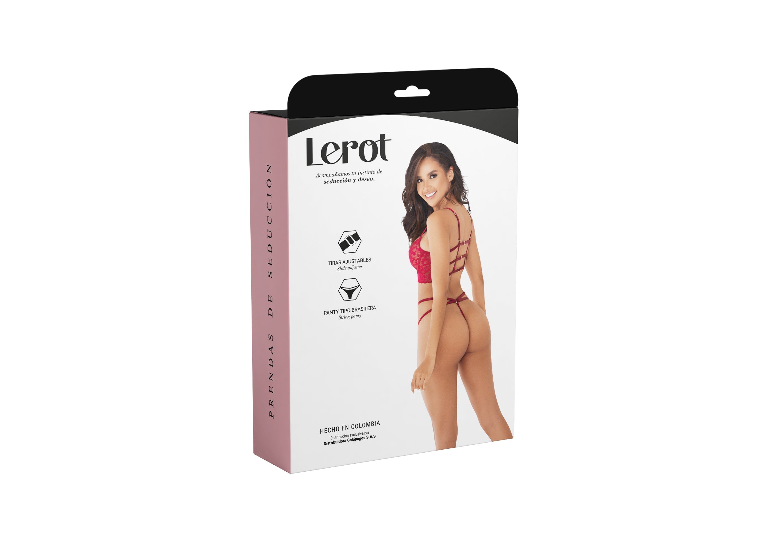 CONJUNTO LENCERÍA LEROT IVY S-M y M-L