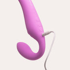 VIBRADOR STRAPLESS STRAP-ON CAMTOYZ DUALIZ