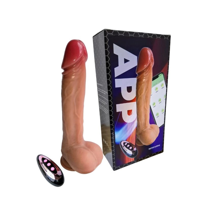 DILDO VIBRADOR REALISTA REMOTO Y CON APP