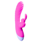 VIBRADOR DOBLE ESTIMULACION RABBIT RIBBED
