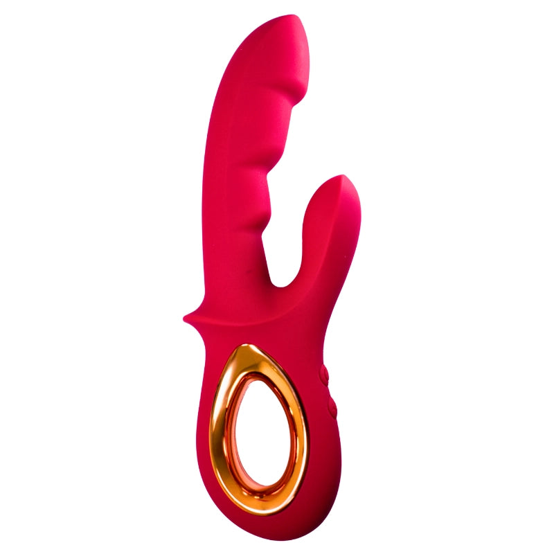 VIBRADOR DOBLE ESTIMULACION RABBIT G SPOT