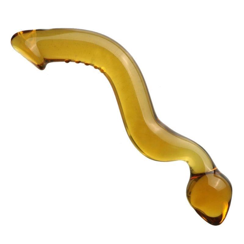 DILDO DE VIDRIO GLASS SNAPE