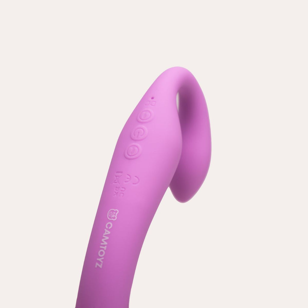 VIBRADOR STRAPLESS STRAP-ON CAMTOYZ DUALIZ