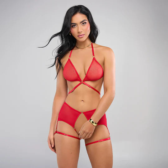 SET ZARA ROJO