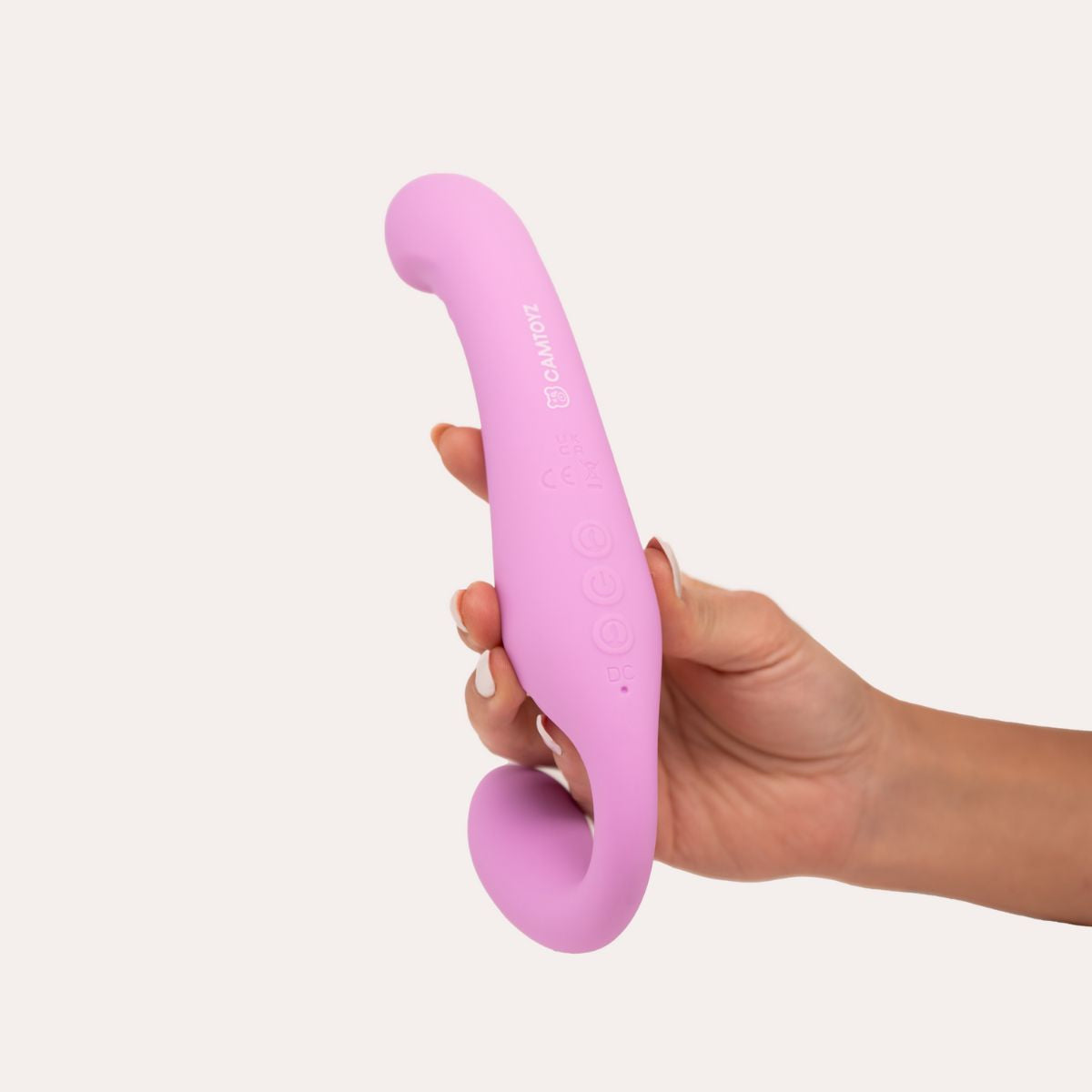 VIBRADOR STRAPLESS STRAP-ON CAMTOYZ DUALIZ