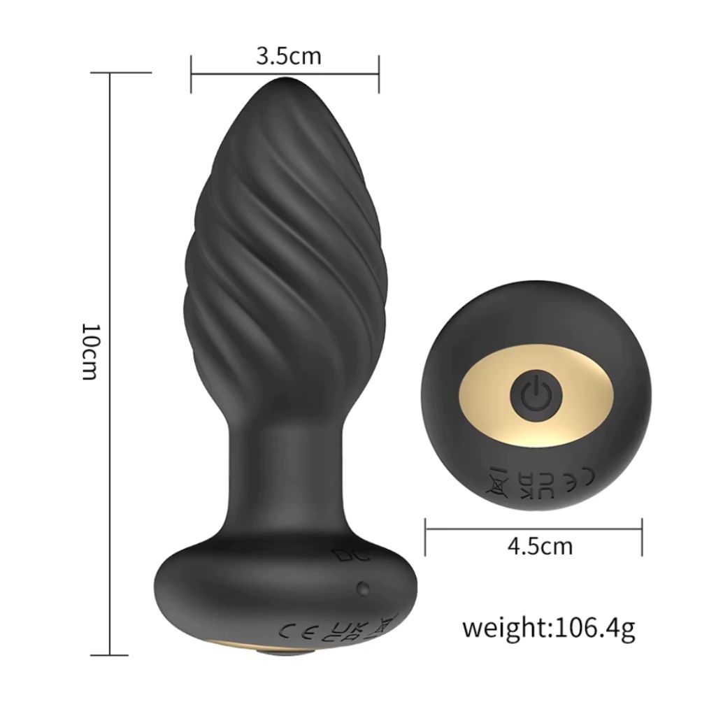 PLUG ANAL VIBRADOR CON APP