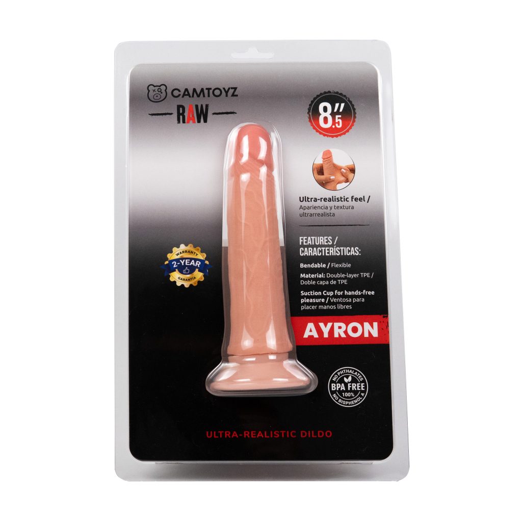DILDO AYRON ULTRA REALISTA RAW