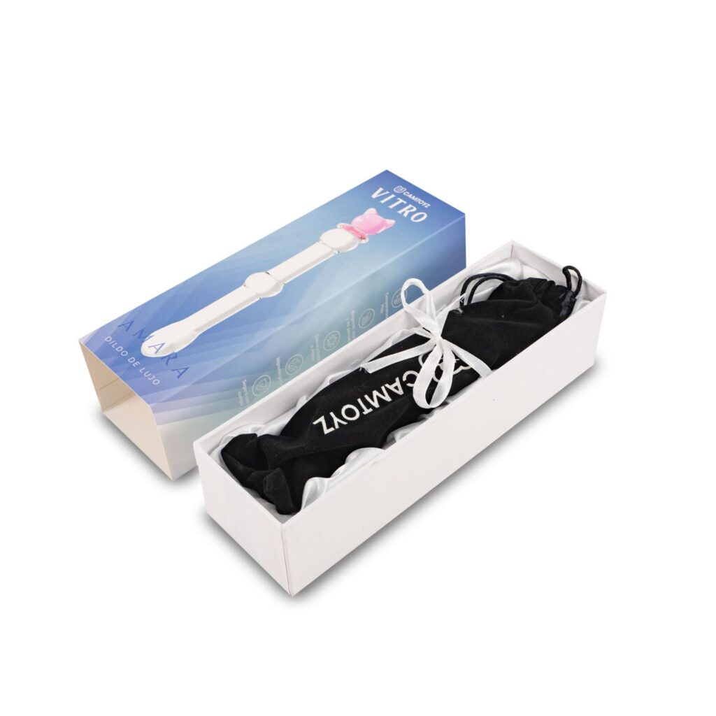 DILDO VITRO AMARA DE VIDRIO