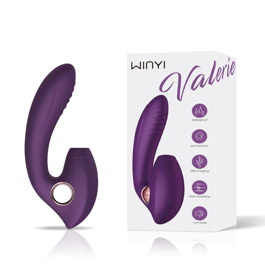 WINYI VALERIE VIBRADOR DOBLE ESTIMULACIÓN