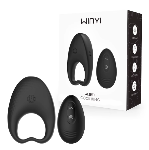 WINYI ANILLO VIBRADOR ALBERT REMOTO
