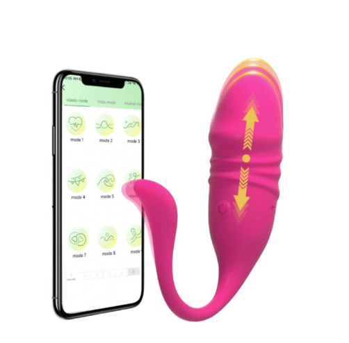 VIBRADOR CON APP LAU 8 PULSE