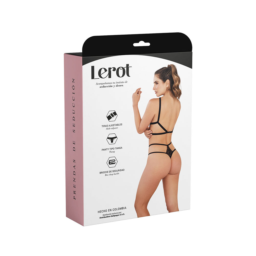 CONJUNTO LENCERÍA LEROT CECILIA S-M y M-L