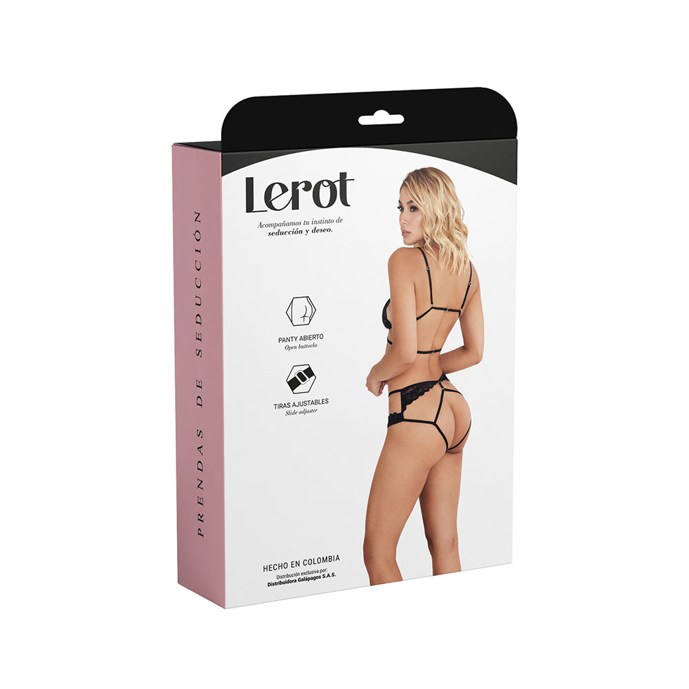 CONJUNTO LENCERÍA LEROT PETRA M-L