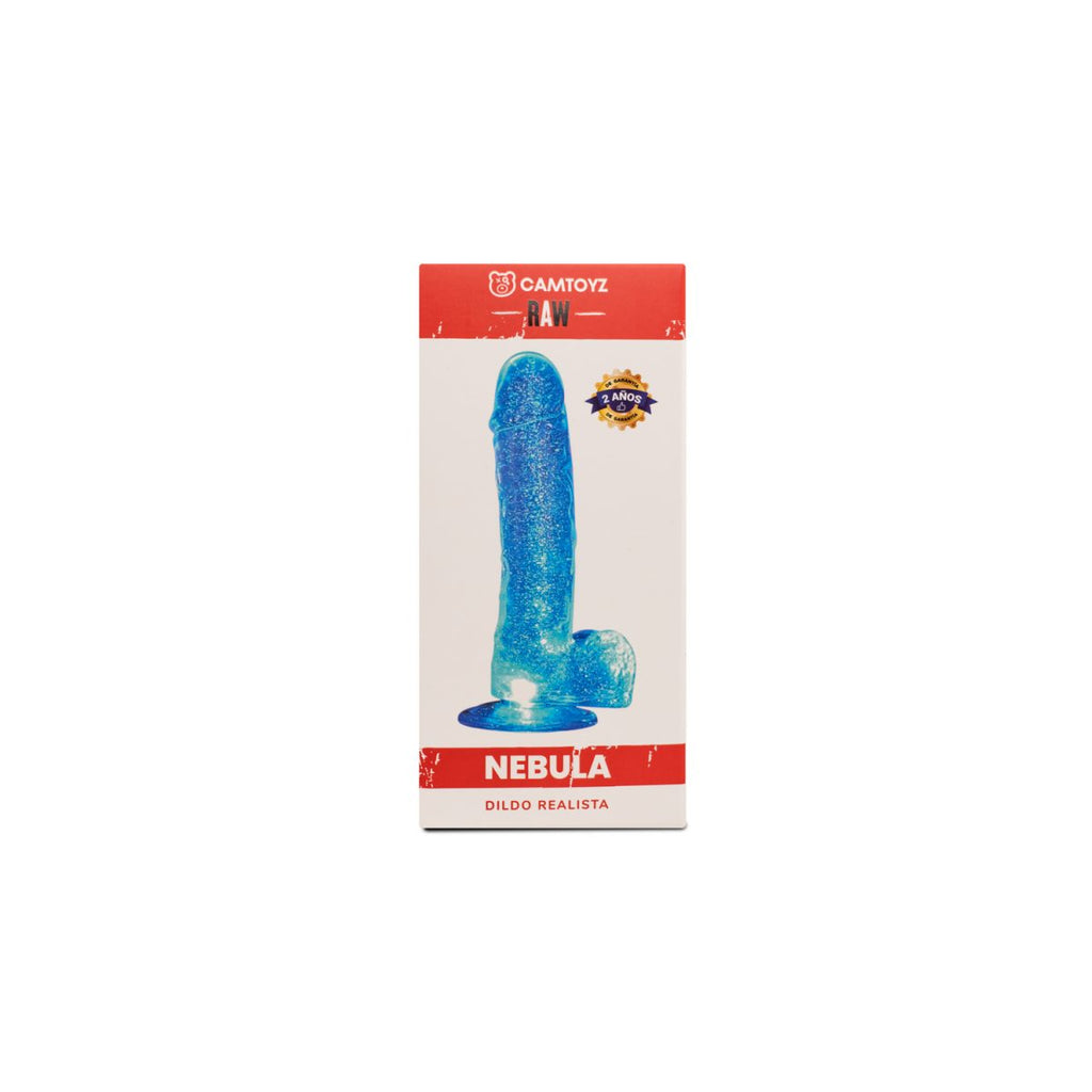 DILDO REALISTA NEBULA TRANSPARENTE 20 CM