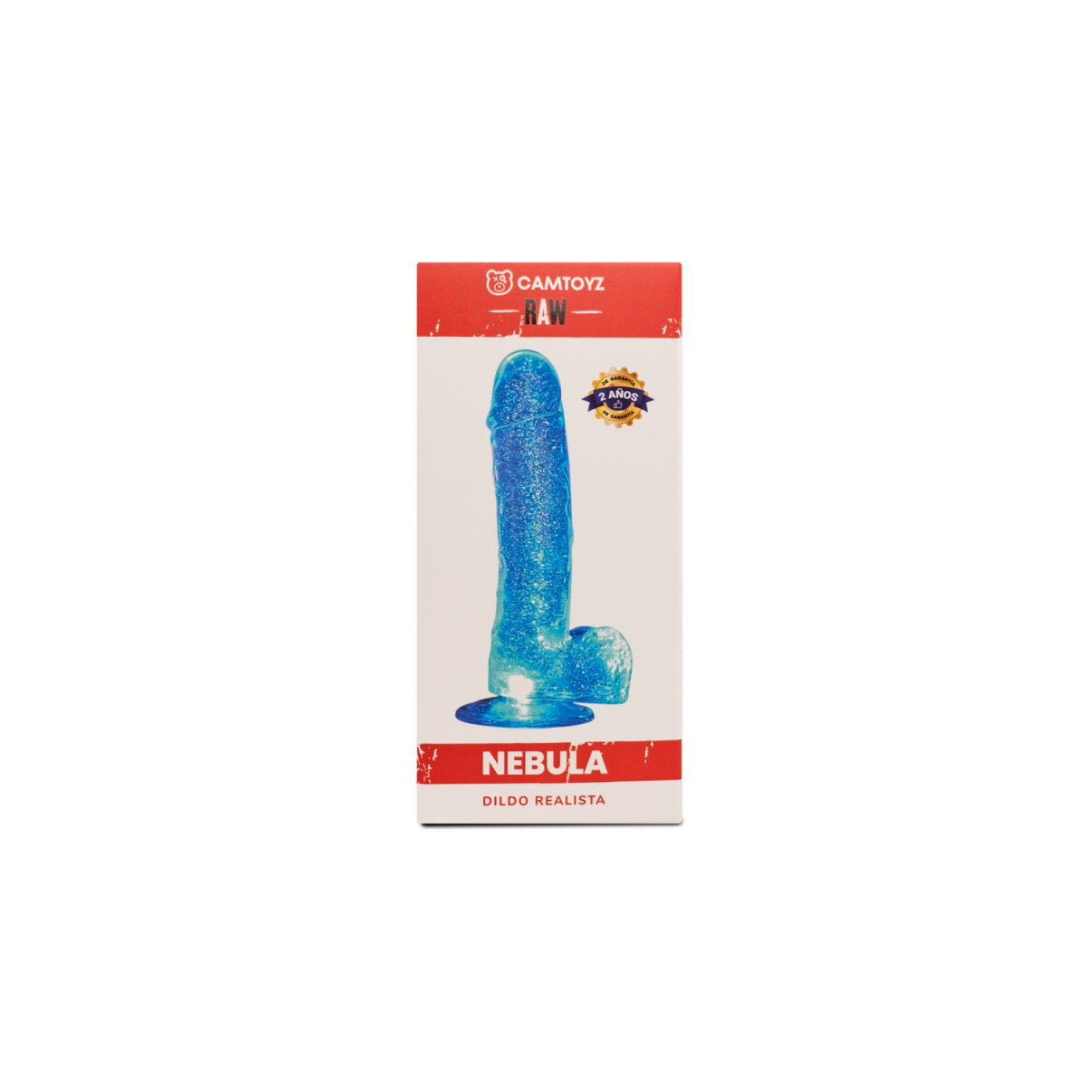 DILDO REALISTA NEBULA TRANSPARENTE 20 CM