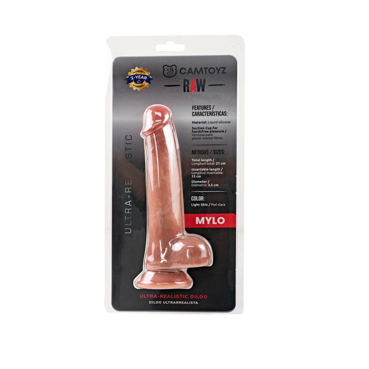 DILDO ULTRA REALISTA MYLO CAMTOYZ