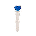 DILDO DE VIDRIO BLUE 18 CM