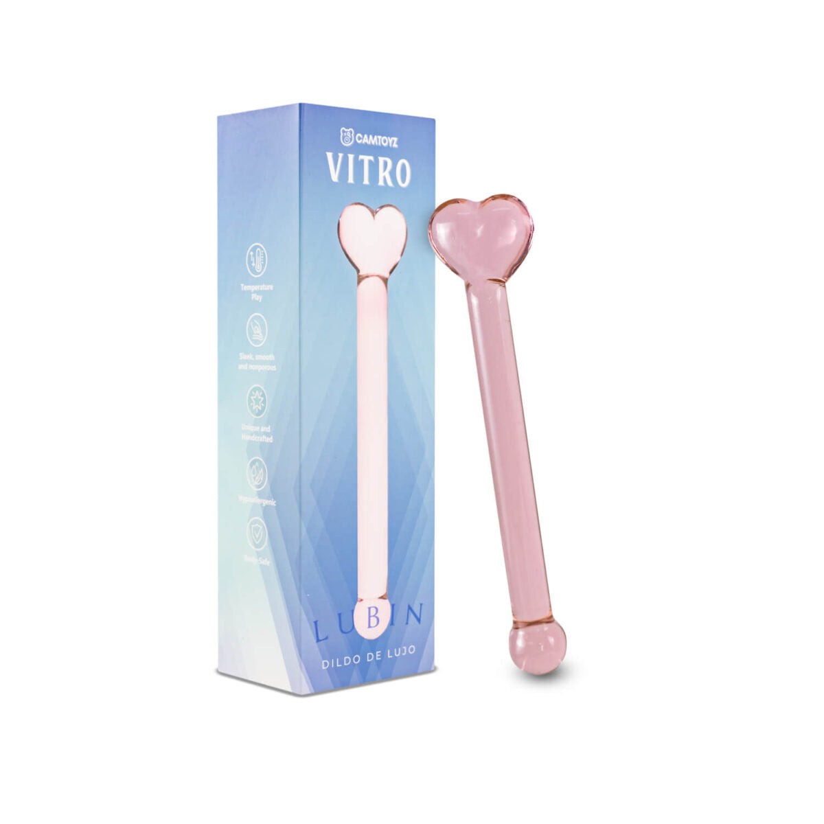 DILDO VITRO LUBIN DE VIDRIO