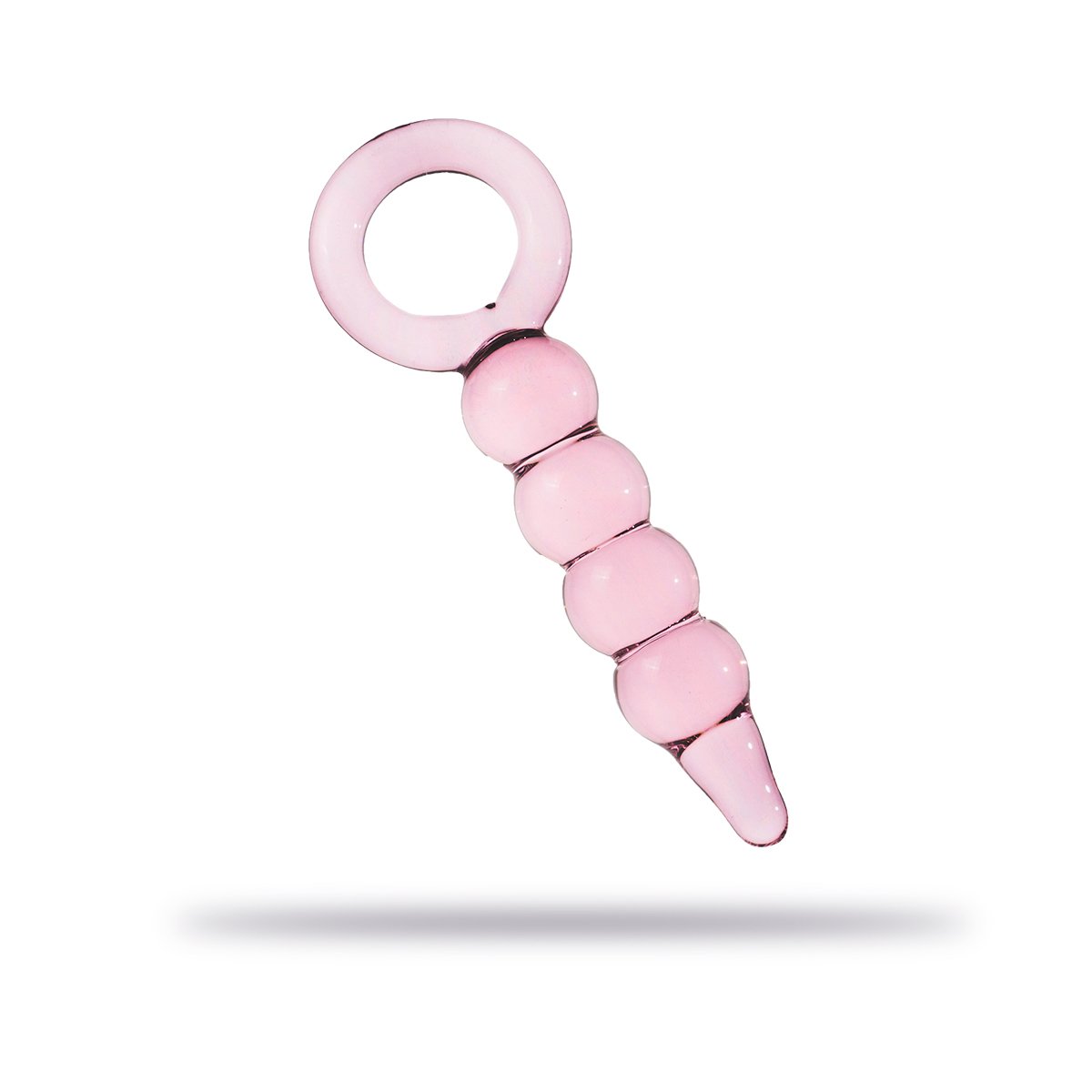 DILDO DE VIDRIO LARO 16.5 CM