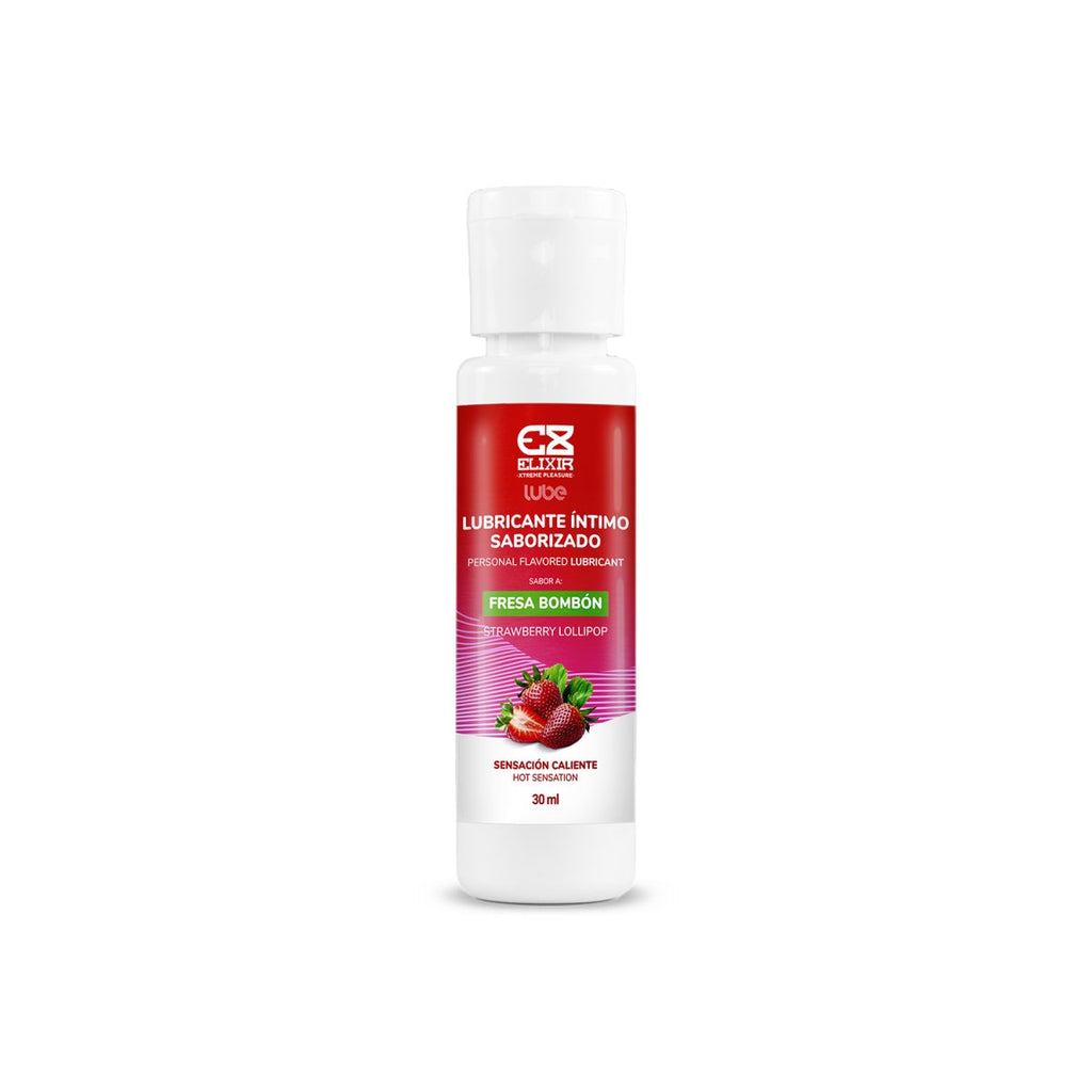 LUBRICANTE INTIMO ELIXIR SABORIZADO FRESA BOMBON