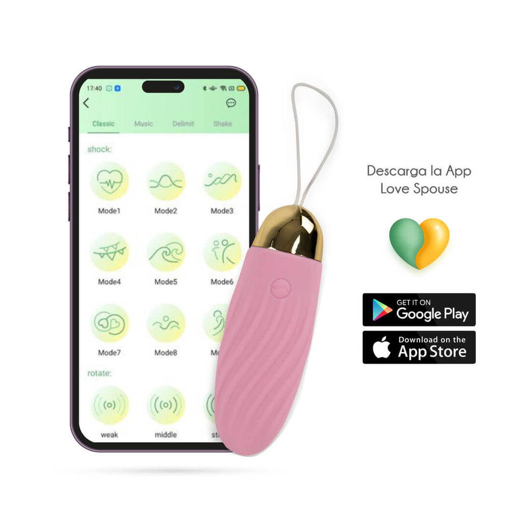 HUEVO VIBRADOR CON APP ELENOR MAJESTIC