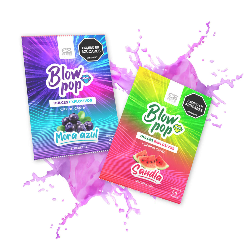 DULCES EXPLOSIVOS BLOW POP ELIXIR