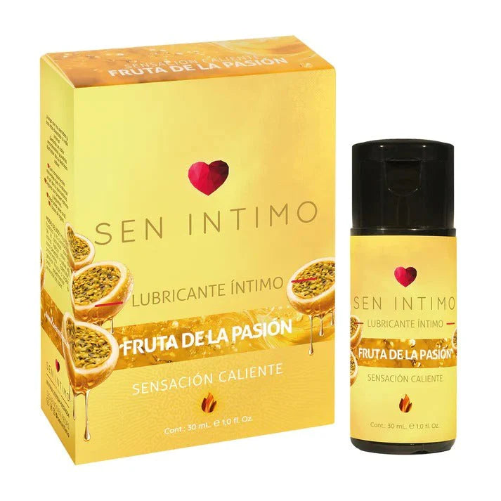 LUBRICANTE SEN INTIMO CALIENTE FRUTA DE LA PASION 30ML