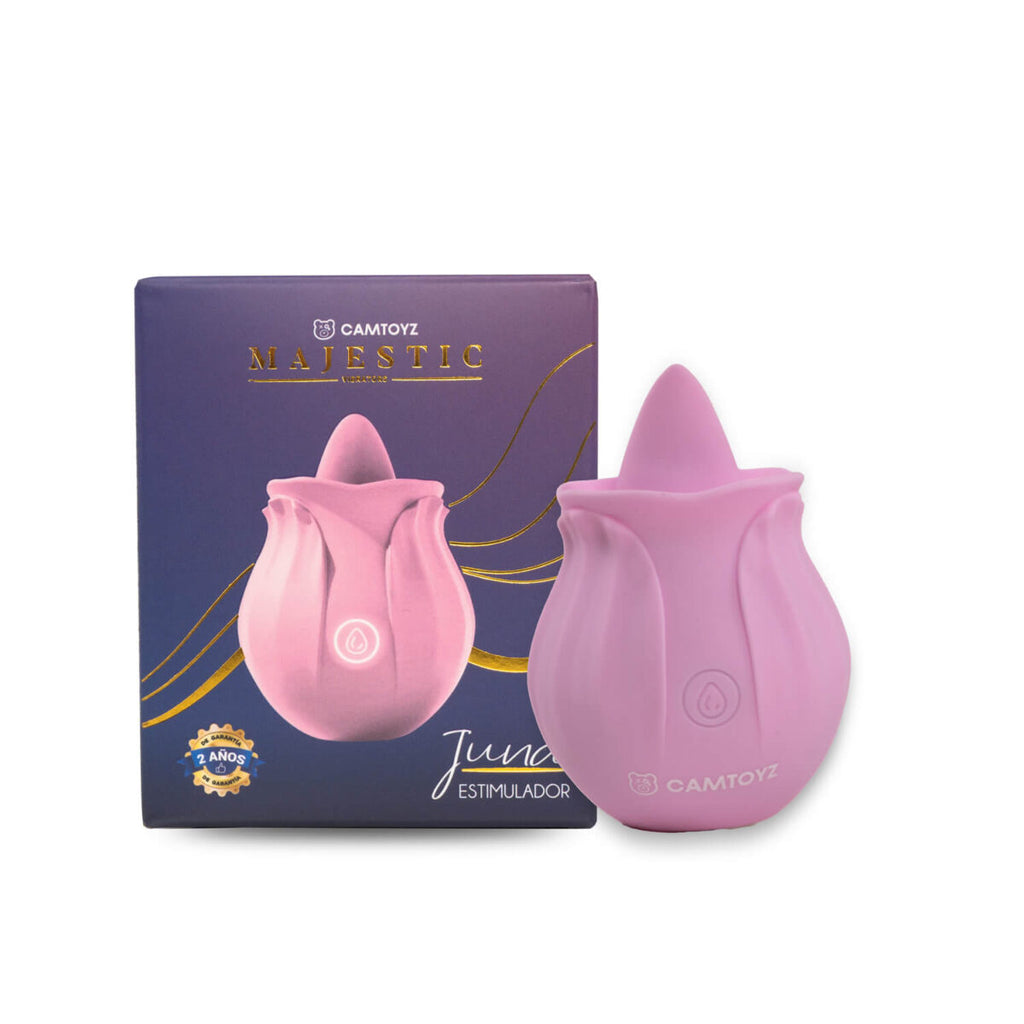 VIBRADOR MAJESTIC JUNA CON LENGUA