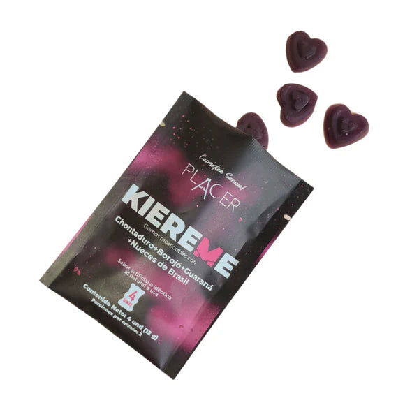 GOMITAS ESTIMULANTES KIEREME X4 UNIDADES