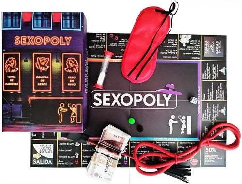 JUEGO DE MESA ERÓTICO SEXOPOLY