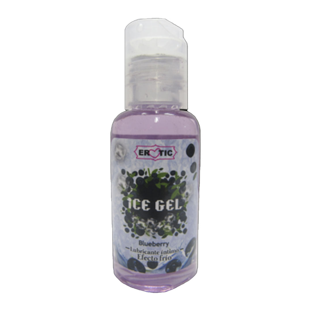 LUBRICANTE EROTIC ICE DOBLE EFECTO CON SABOR 40ML