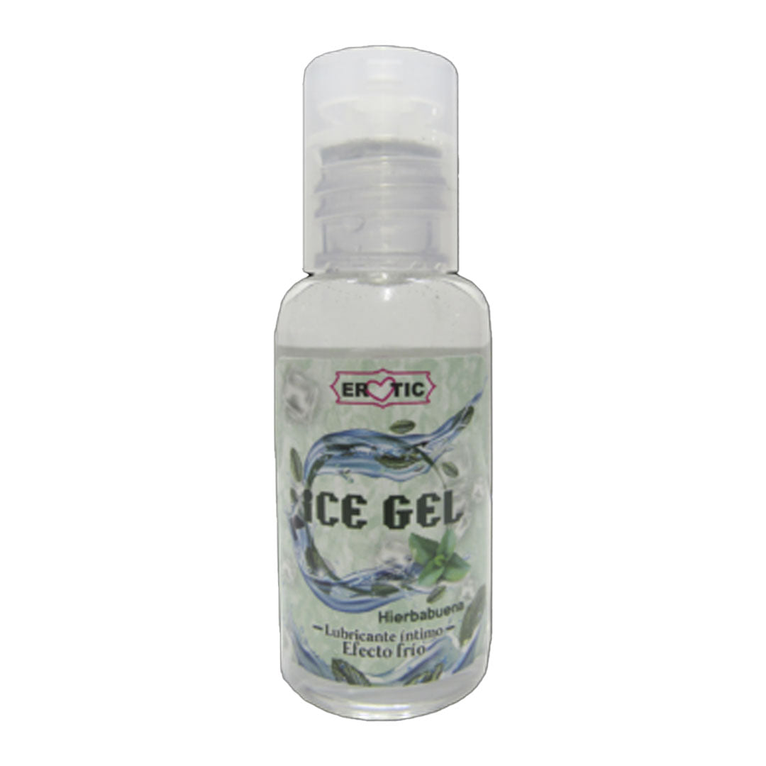 LUBRICANTE EROTIC ICE DOBLE EFECTO CON SABOR 40ML